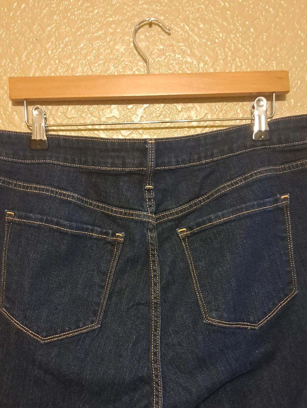 Old Navy Dark Blue Women's Stretch Jeans. High Rise Size 16 Short.